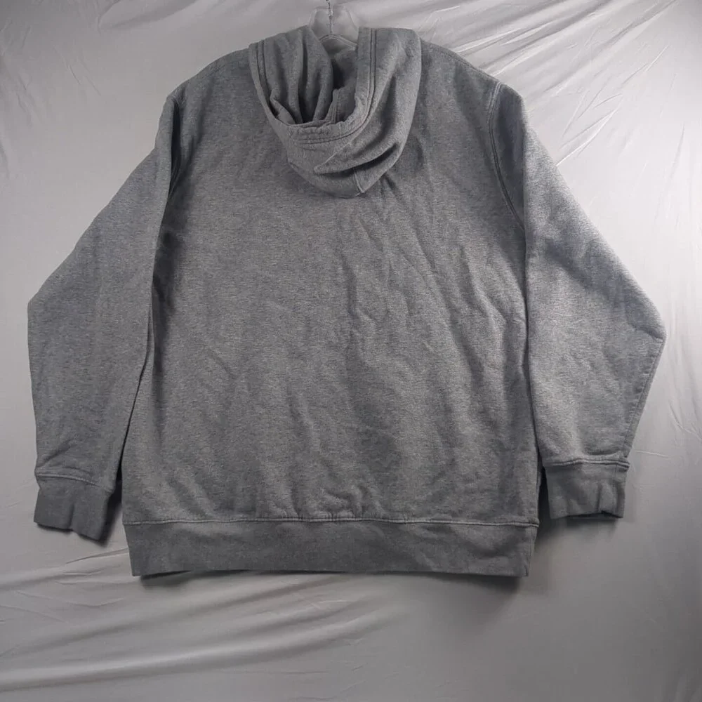 Levis Logo Spell Out Gray Hoodie Mens XL Pullover Hooded Sweatshirt Standard‎
